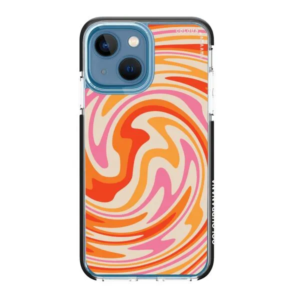 iPhone Case - Retro Modern Liquid Swirl