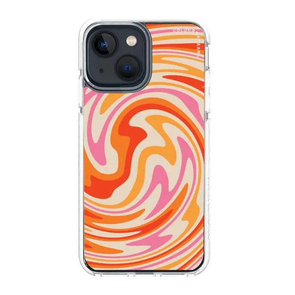 iPhone Case - Retro Modern Liquid Swirl