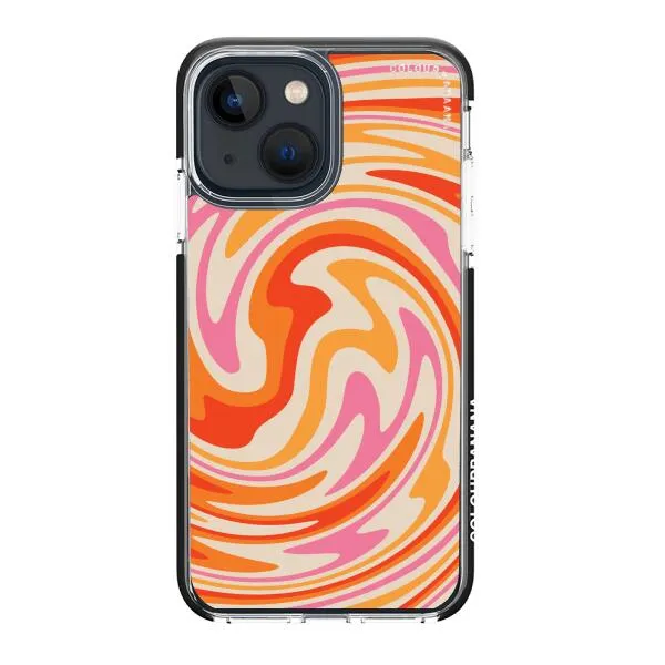 iPhone Case - Retro Modern Liquid Swirl