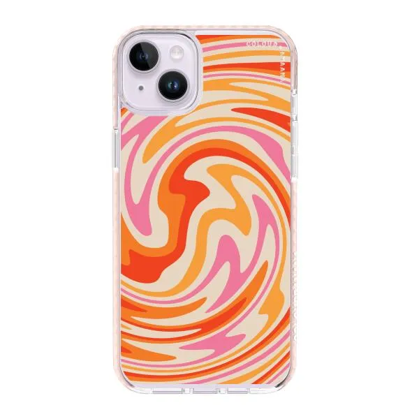 iPhone Case - Retro Modern Liquid Swirl