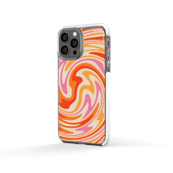 iPhone Case - Retro Modern Liquid Swirl