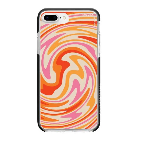 iPhone Case - Retro Modern Liquid Swirl