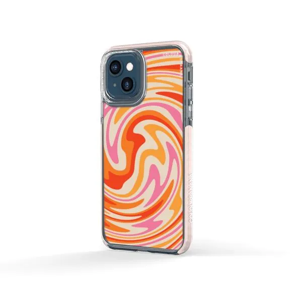 iPhone Case - Retro Modern Liquid Swirl