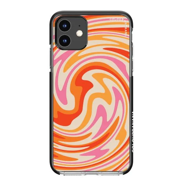iPhone Case - Retro Modern Liquid Swirl