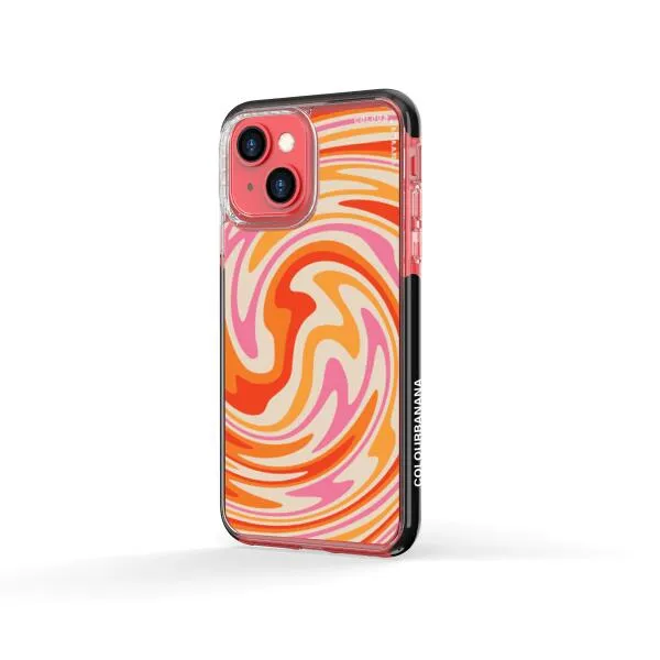 iPhone Case - Retro Modern Liquid Swirl