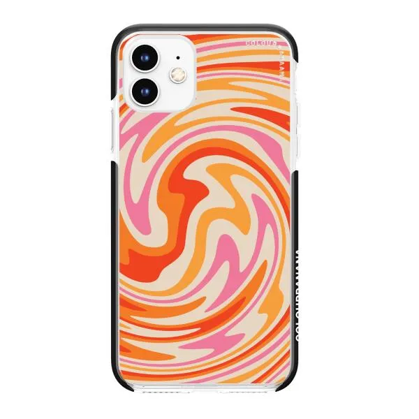 iPhone Case - Retro Modern Liquid Swirl