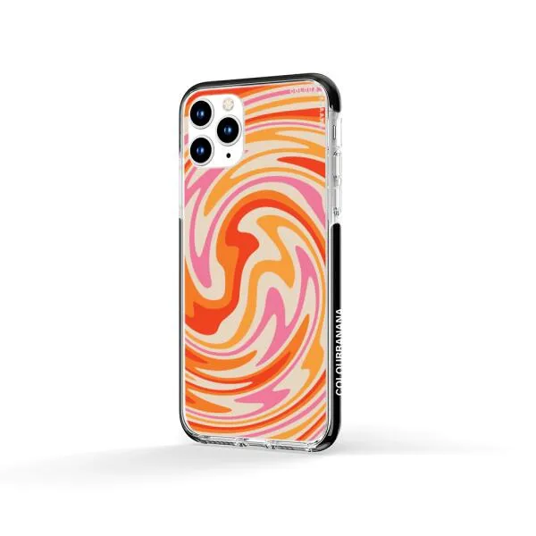 iPhone Case - Retro Modern Liquid Swirl