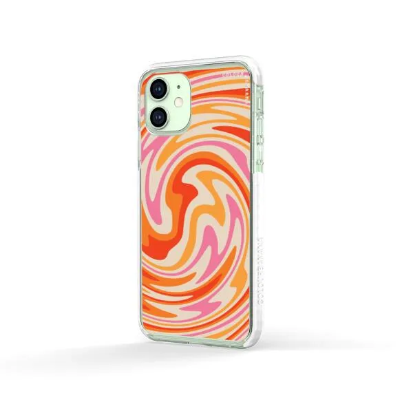 iPhone Case - Retro Modern Liquid Swirl