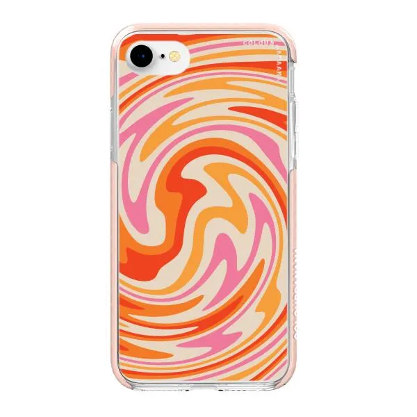 iPhone Case - Retro Modern Liquid Swirl