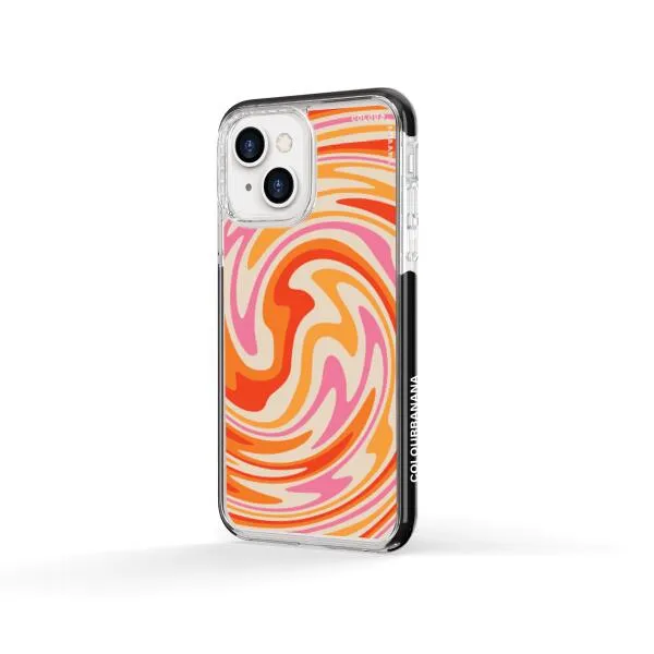 iPhone Case - Retro Modern Liquid Swirl