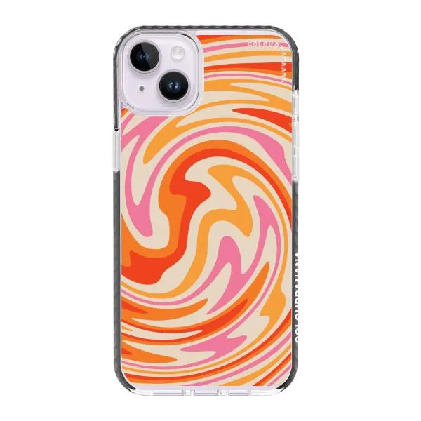 iPhone Case - Retro Modern Liquid Swirl