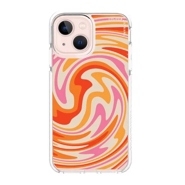 iPhone Case - Retro Modern Liquid Swirl