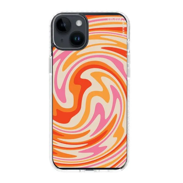 iPhone Case - Retro Modern Liquid Swirl