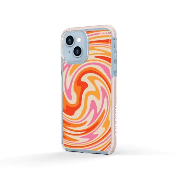 iPhone Case - Retro Modern Liquid Swirl