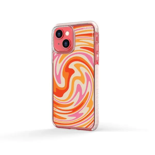 iPhone Case - Retro Modern Liquid Swirl