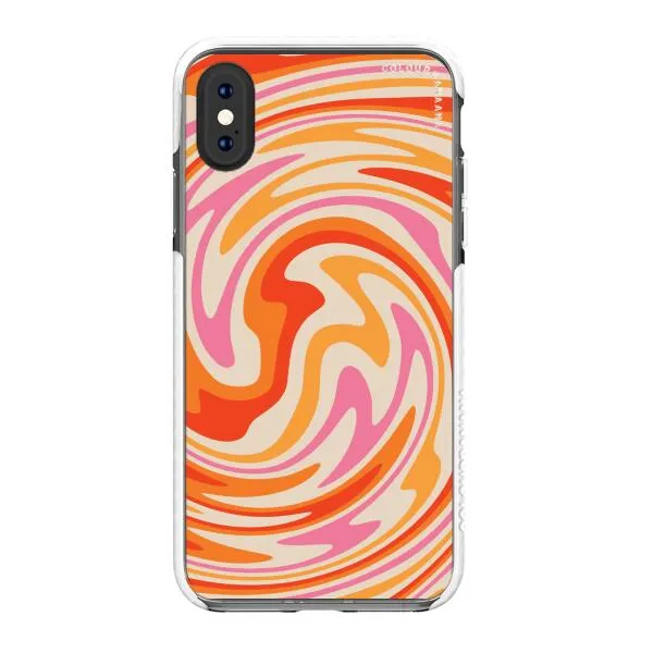 iPhone Case - Retro Modern Liquid Swirl