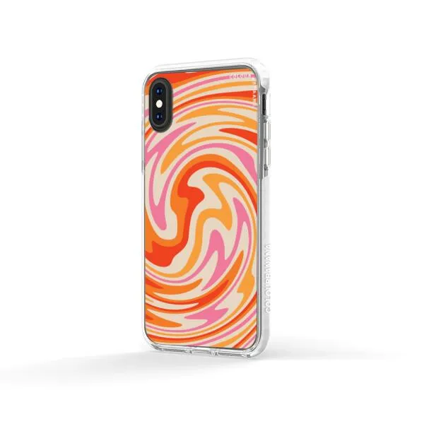 iPhone Case - Retro Modern Liquid Swirl