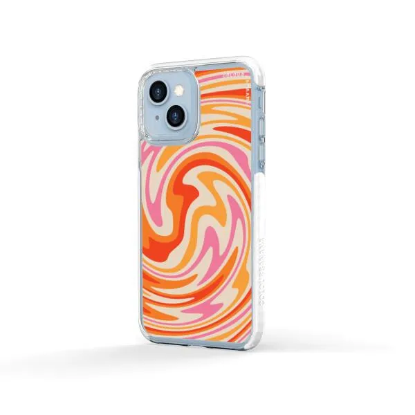 iPhone Case - Retro Modern Liquid Swirl