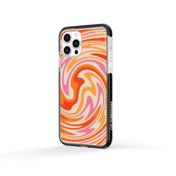 iPhone Case - Retro Modern Liquid Swirl