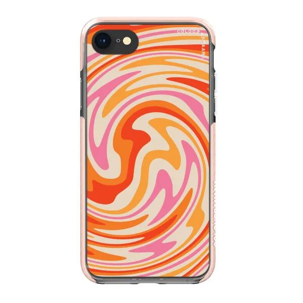 iPhone Case - Retro Modern Liquid Swirl