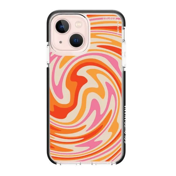 iPhone Case - Retro Modern Liquid Swirl