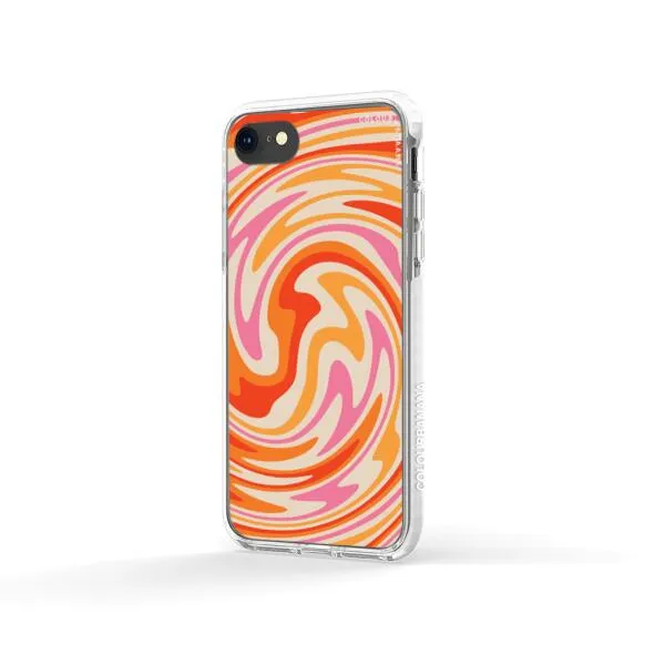 iPhone Case - Retro Modern Liquid Swirl
