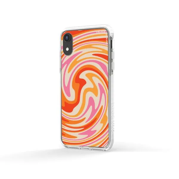 iPhone Case - Retro Modern Liquid Swirl