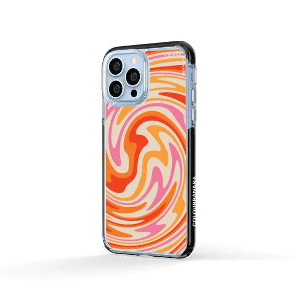 iPhone Case - Retro Modern Liquid Swirl