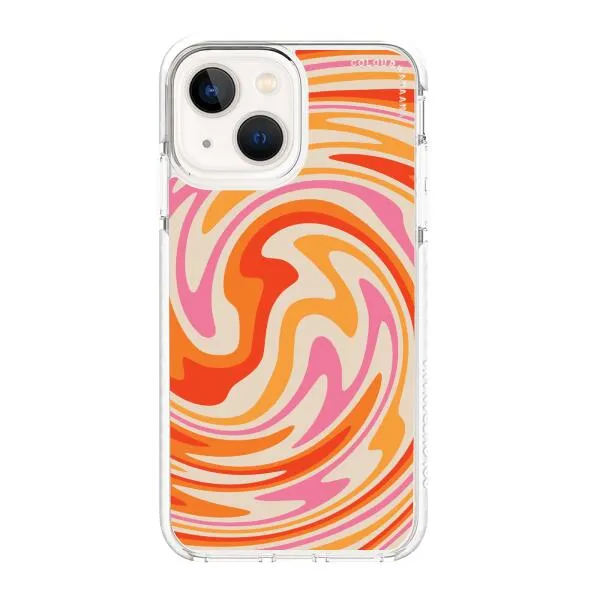 iPhone Case - Retro Modern Liquid Swirl