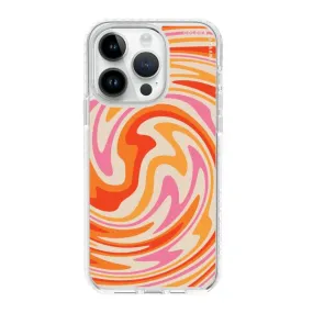 iPhone Case - Retro Modern Liquid Swirl