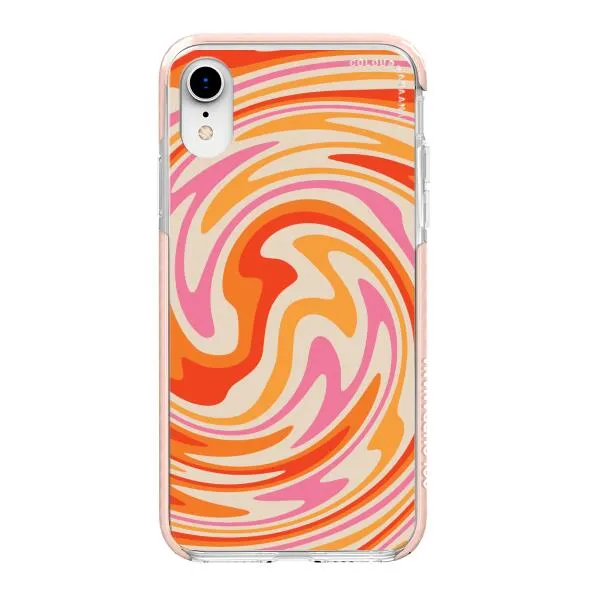 iPhone Case - Retro Modern Liquid Swirl
