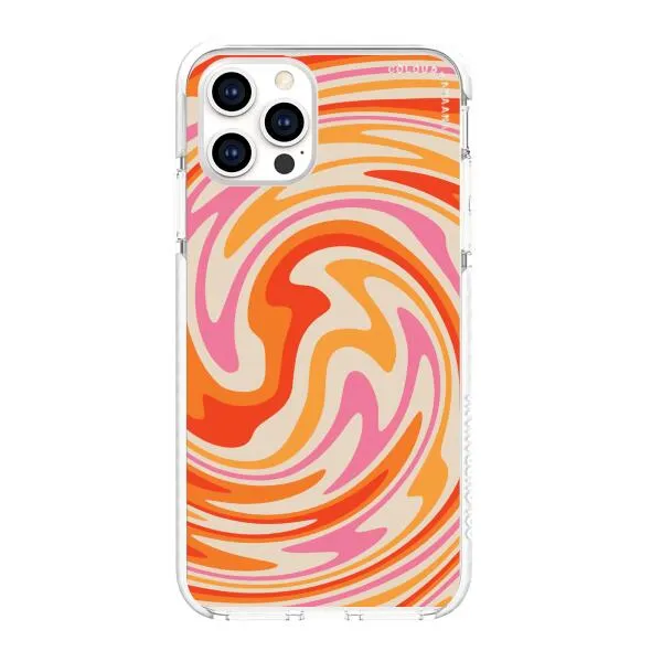 iPhone Case - Retro Modern Liquid Swirl