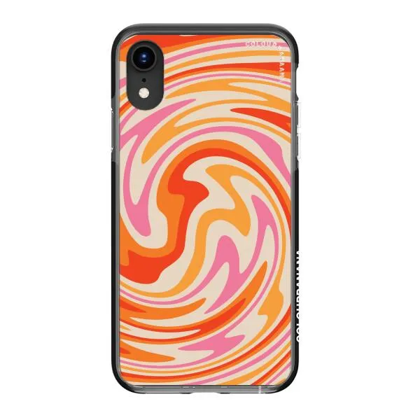 iPhone Case - Retro Modern Liquid Swirl