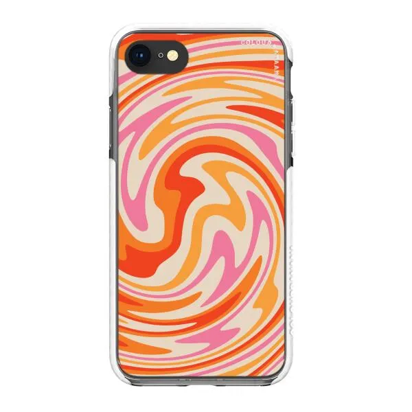 iPhone Case - Retro Modern Liquid Swirl