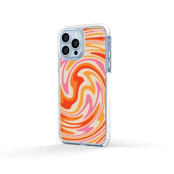 iPhone Case - Retro Modern Liquid Swirl