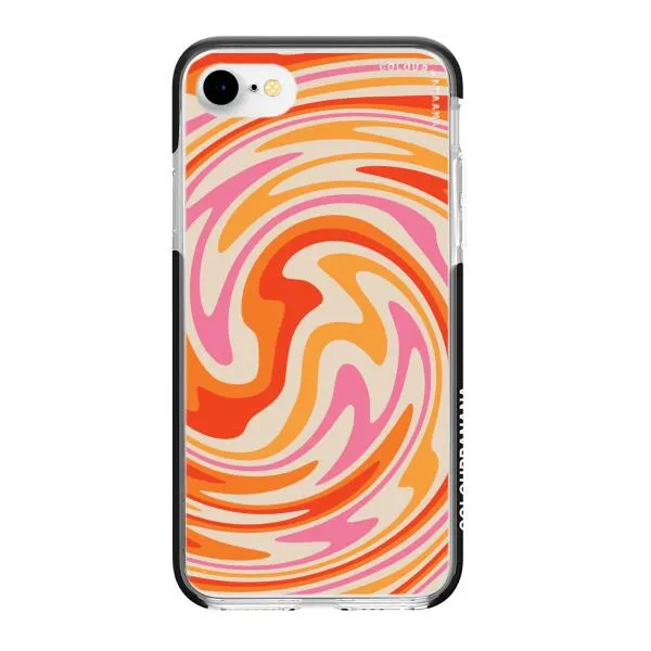 iPhone Case - Retro Modern Liquid Swirl