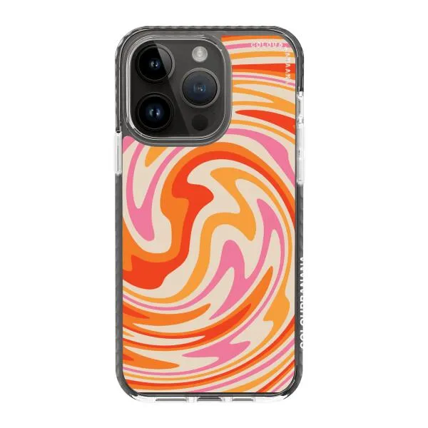 iPhone Case - Retro Modern Liquid Swirl