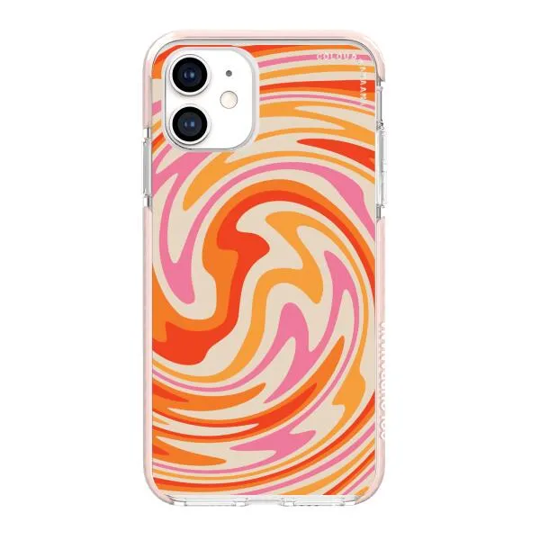 iPhone Case - Retro Modern Liquid Swirl