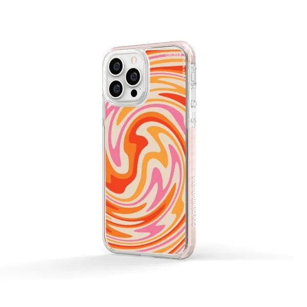 iPhone Case - Retro Modern Liquid Swirl
