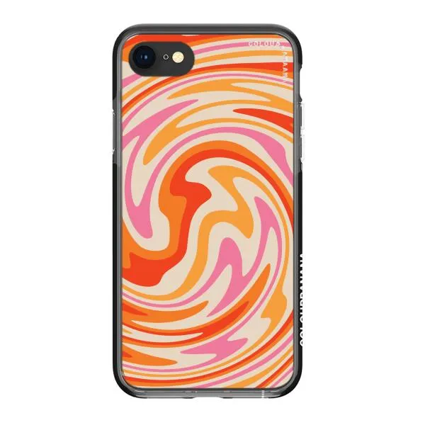 iPhone Case - Retro Modern Liquid Swirl