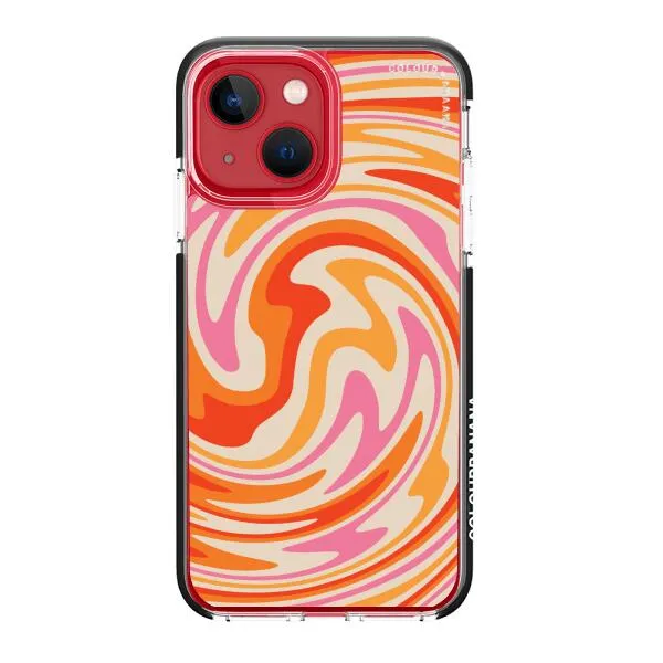 iPhone Case - Retro Modern Liquid Swirl