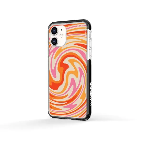 iPhone Case - Retro Modern Liquid Swirl