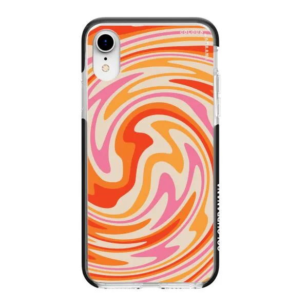 iPhone Case - Retro Modern Liquid Swirl