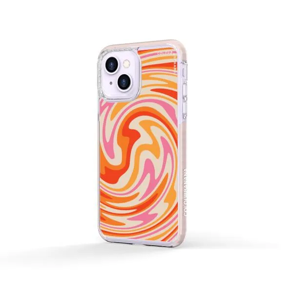 iPhone Case - Retro Modern Liquid Swirl
