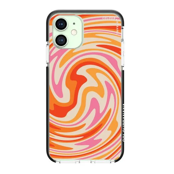 iPhone Case - Retro Modern Liquid Swirl