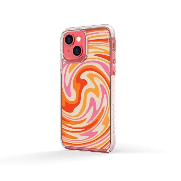 iPhone Case - Retro Modern Liquid Swirl