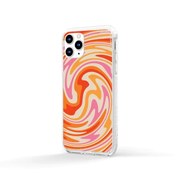 iPhone Case - Retro Modern Liquid Swirl