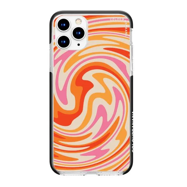 iPhone Case - Retro Modern Liquid Swirl
