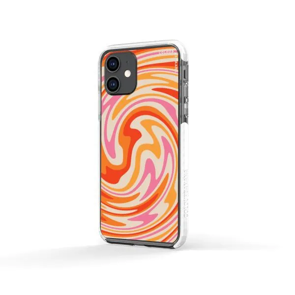 iPhone Case - Retro Modern Liquid Swirl