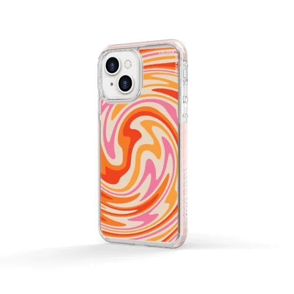 iPhone Case - Retro Modern Liquid Swirl